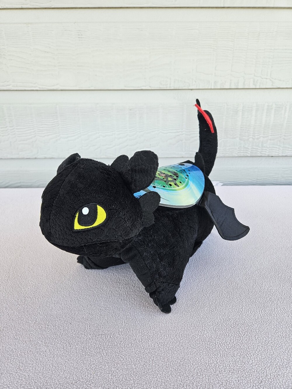 Pillow Pets Sleeptime Lites How To Train Your Dragon Toothless Black Nightlight